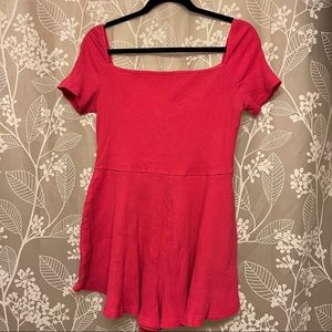 SHEIN Pink Flowy Romper